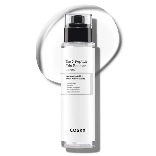 COSRX 6X Peptide Collagen Booster Toner Serum Niacinamide & Hyaluronic Acid Skin Renewal Boosting Facial Essence for All Skin Types Korean Skin Care Paraben Free 150mL/5.07 Fl.Oz